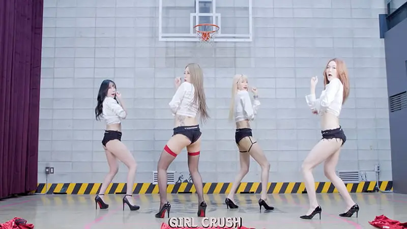 GirlCrush《Oppa,DoYouTrustMe》舞蹈练习室视频免费高清下载